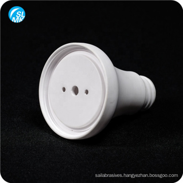 high density 95 alumina ceramic lamp holder isolated parts